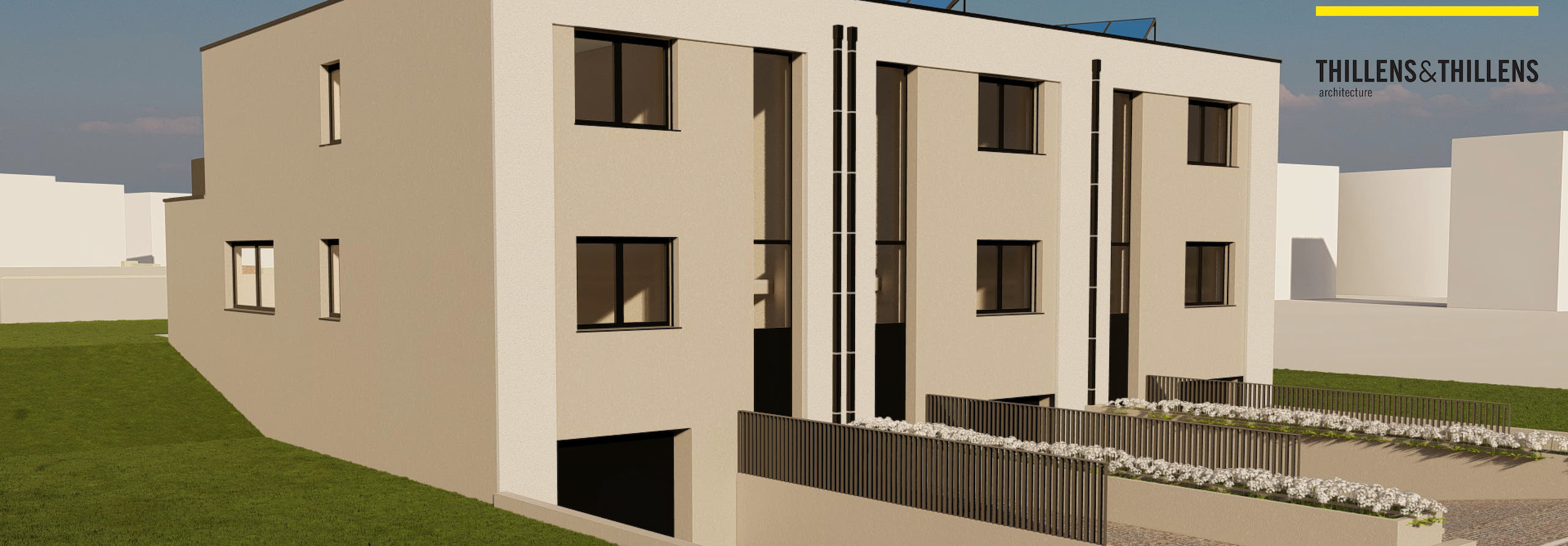 Steinsel – 3 maisons en bande