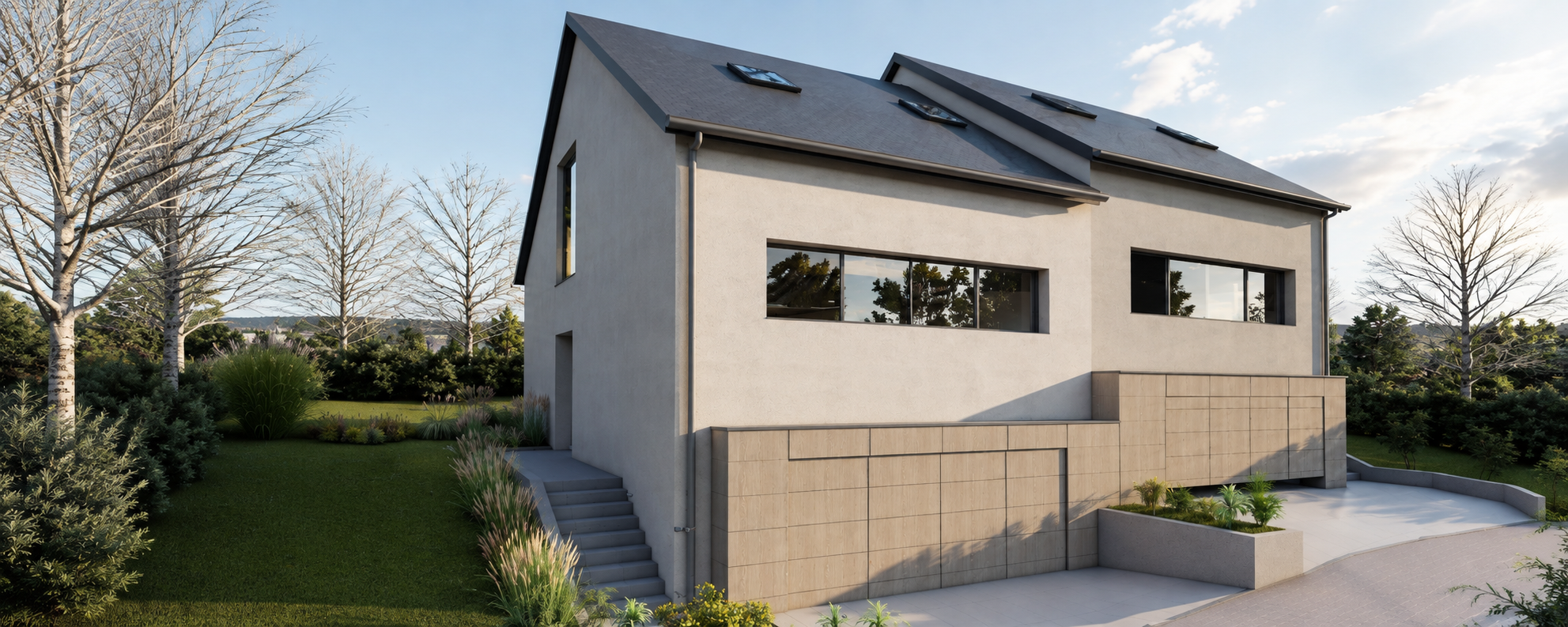 BECKERICH – 2 maisons jumelées